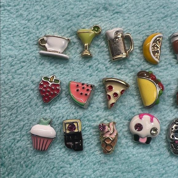 Floating Locket Charms - Food theme - Picture 2 of 3
